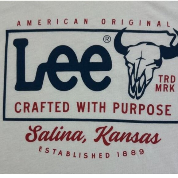 Lee American Original Men's Short Sleeve Crew Neck T-Shirt Tee Size XXL New - Picture 5 of 11